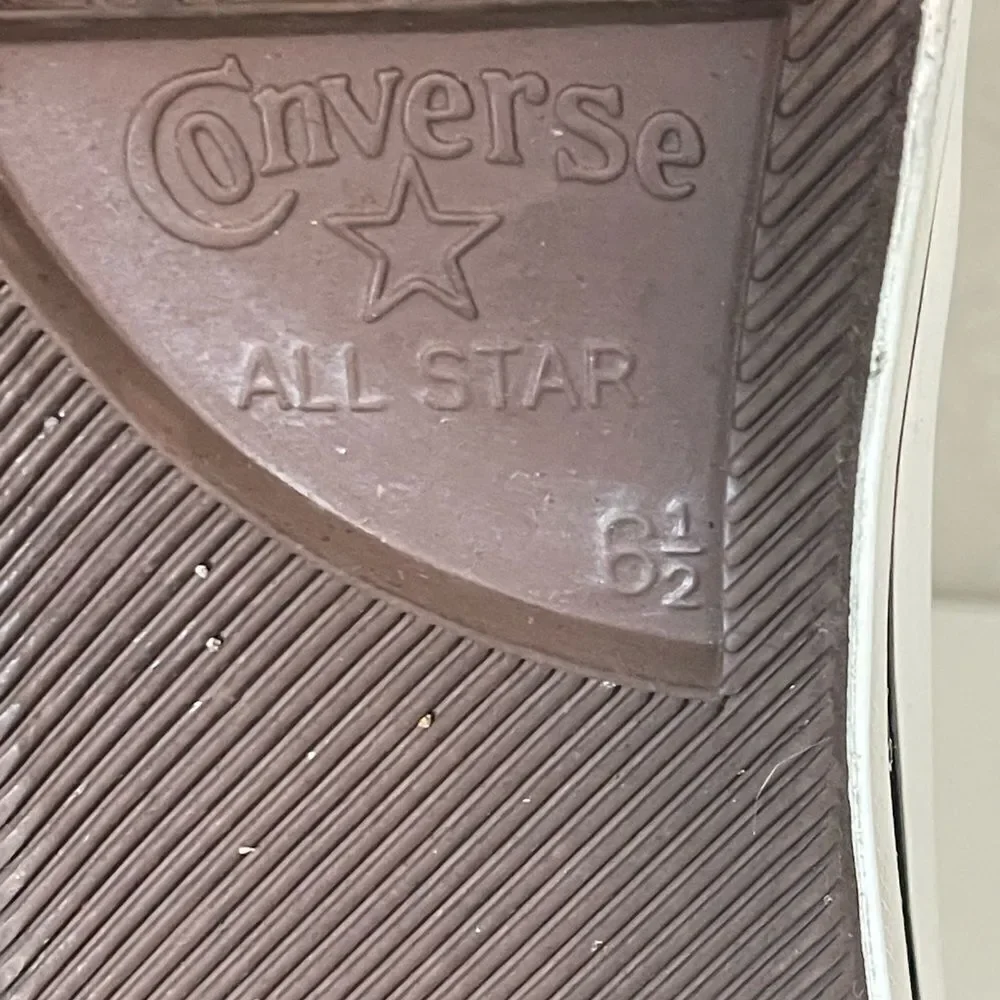 Converse Platform sneaker Low Women Sneakers Khaki and gold Leather Casual W8.5